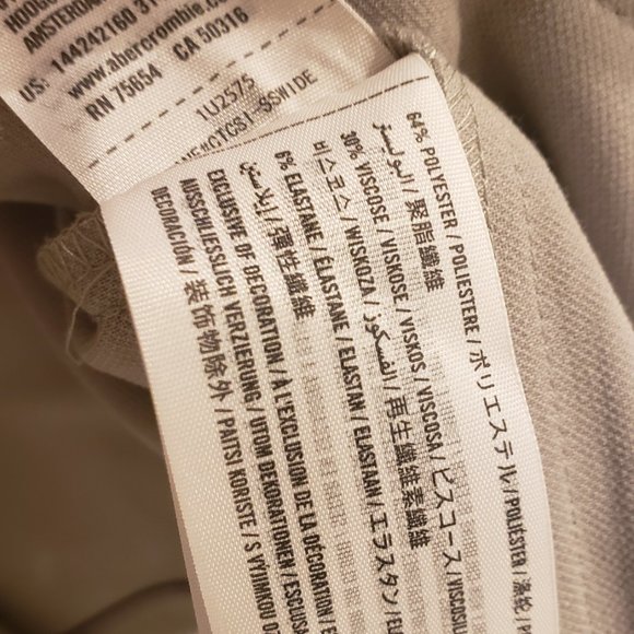 Abercrombie & Fitch Drapey Trench Coat in Mint - Picture 8 of 9